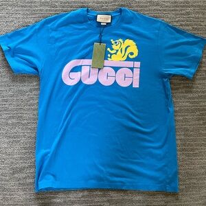 GUCCI Animal Logo T-Shirt Size: L